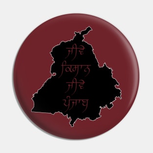 Jive Kissaan Jive Punjab Pin