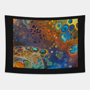 Rainbows In Space Tapestry