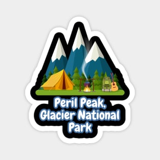 Peril Peak, Glacier National Park Magnet