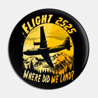 Flight 2525 - The Uncharted Descent Pin