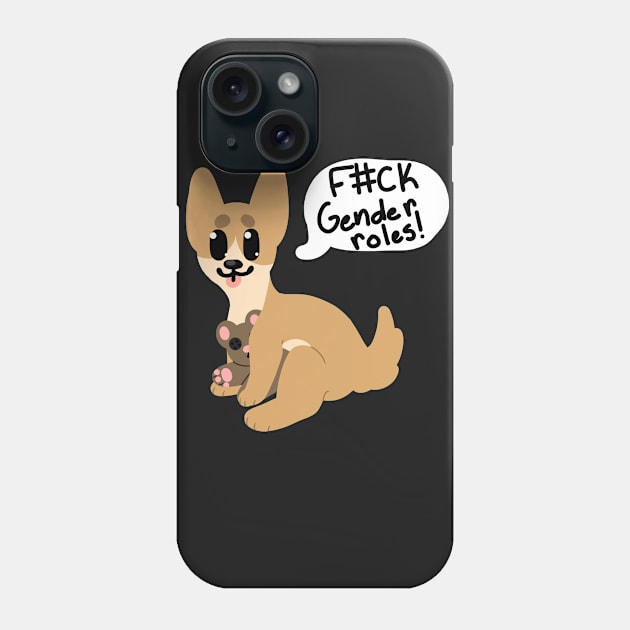 F#ck gender roles! Chihuahua Phone Case by Gh0st