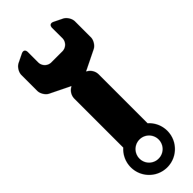 Wrench Glyph by Aduro Merch