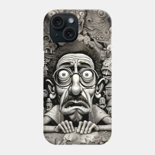 Inner Demons: A Perspective on Humanity's Eternal Struggle Phone Case