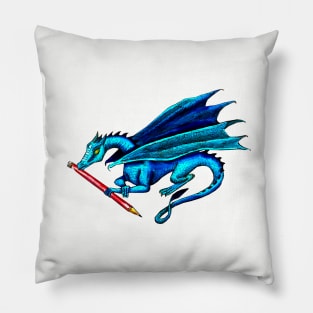 Fire-Lizard Pillow
