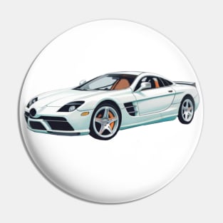 Mercedes SLR McLaren victor art Pin