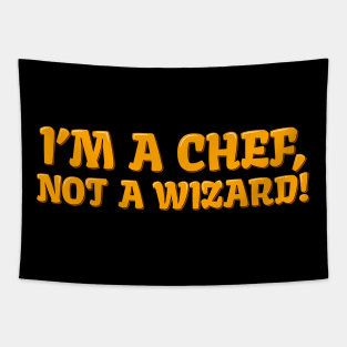 Culinary Conjurer I'm a Chef Not a Wizard Tapestry