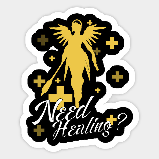 Mercy Overwatch Overwatch Sticker Teepublic Uk