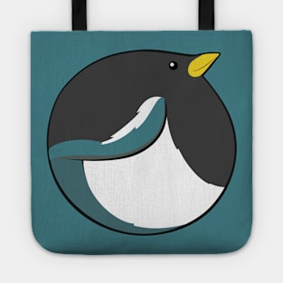 Bird Balls: Yellow Beaked Magpie Tote