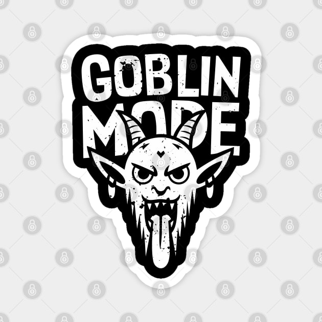 Goblin Mode Reject The Norms Lifestyle Magnet by Anticorporati