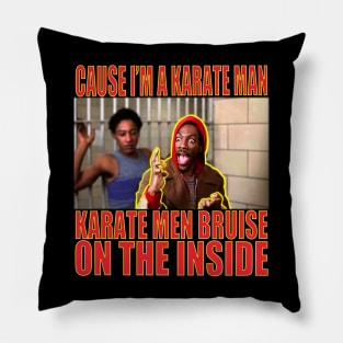 Karate Man Pillow