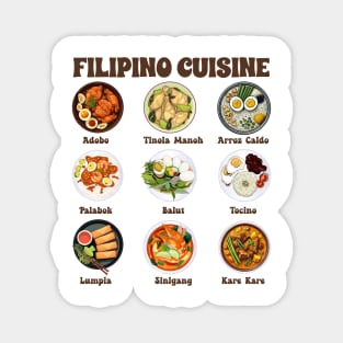 Filipino Food Philippines Adobo Palabok Filipino Cuisine Magnet