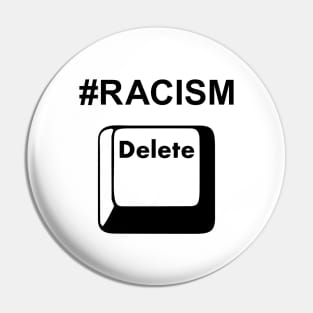 Delete Racism Pin