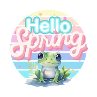 Hello Spring Froggy! T-Shirt