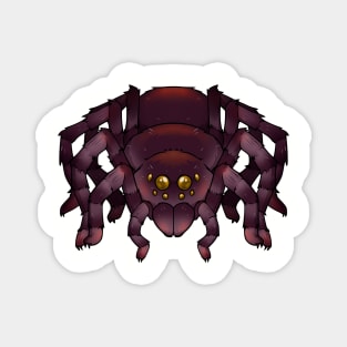 Cute tarantula (red) Magnet