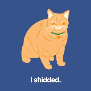 Bunker branding I shidded cat T-Shirt