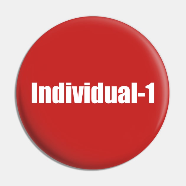 Individual 1 plain Pin by rkparker