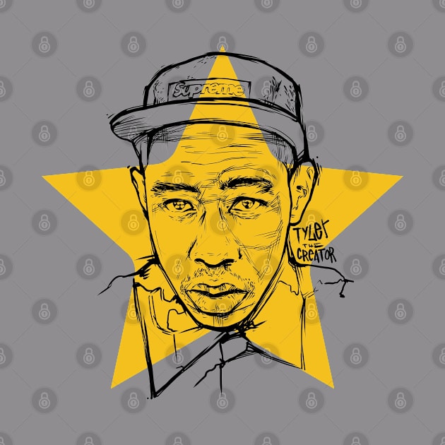 Tyler the Creator Star by Basic Lee