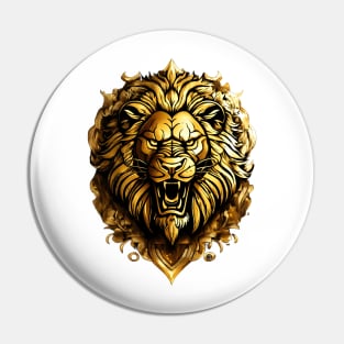 A Logo Type Angry Lion Design. Pin