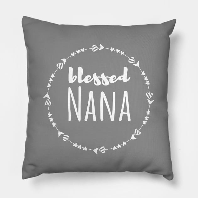 Blessed Nana Tribal Arrow Pillow by Hello Sunshine