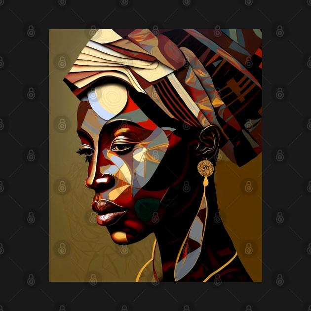 African Print Design by Buff Geeks Art