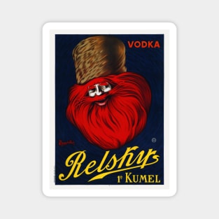 Vodka Relskys France Vintage Poster 1911 Magnet