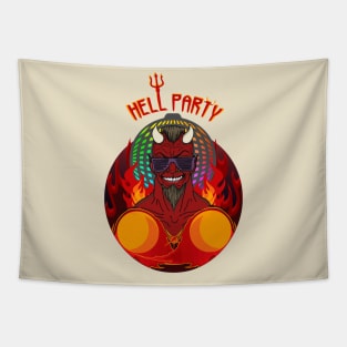 Hell party Tapestry