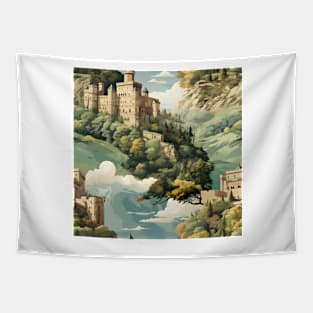 Castles Pattern 19 - Italy Tapestry