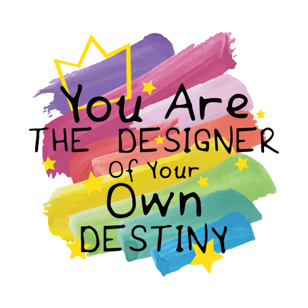 Disover Destiny Rainbow Quotes LGBT Pride - Lgbt - T-Shirt
