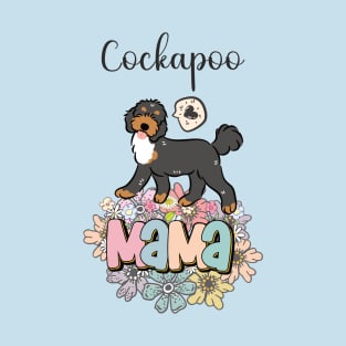 Tricolor Cockapoo Mama T-Shirt