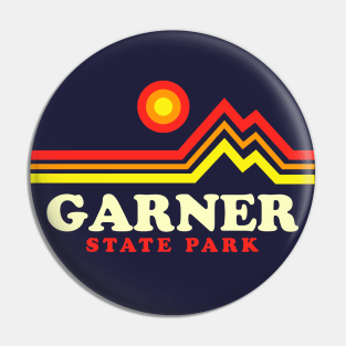 Garner State Park Camping Texas Retro Pin