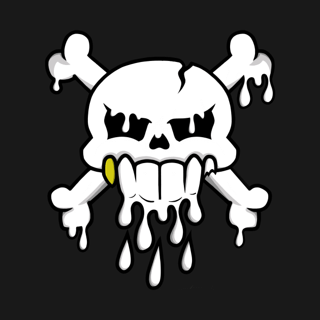 Melting skully by Hoofster