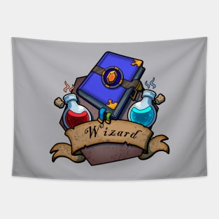 Wizard Logo Tapestry