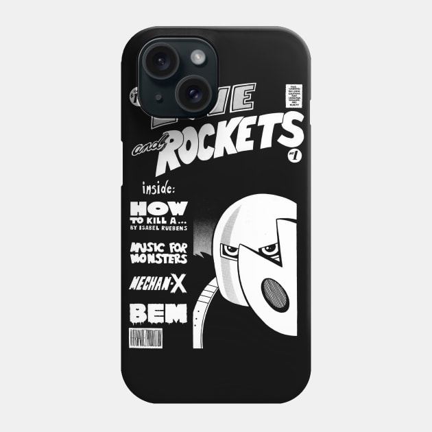 Love And Rockets Phone Case by dumb stuff, fun stuff
