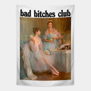 Bad Bitches Club / Aesthetic Girl Design Tapestry