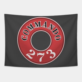 273 Commando - Engine Label Tapestry