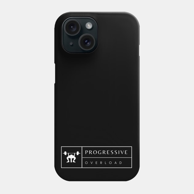 Progressive Overload Bench Press Phone Case by High Altitude
