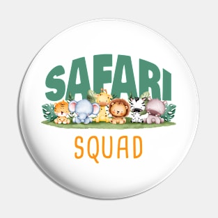 Safari Squad – Kids & Adults Wild Animals Staff & Visitor Pin