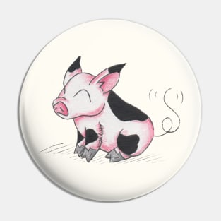 Pudgy Piglet Pin