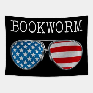 AMERICA PILOT GLASSES BOOKWORM Tapestry