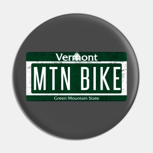 Mountain Biking Shirts Mountain Bike Vermont Trail Pin