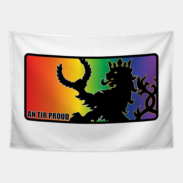 An Tir Pride - Rainbow Tapestry by Yotebeth