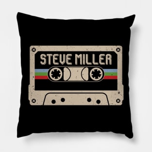 Personalized Miller Name Birthday Vintage Cassette Tape Pillow