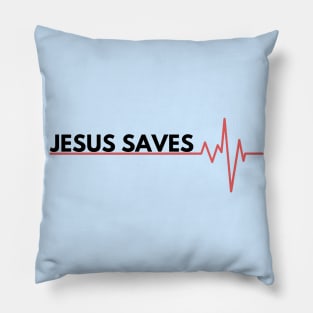 Jesus Saves Pillow