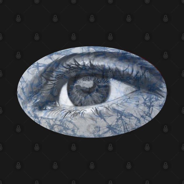 Batik style Eye by Aurora X