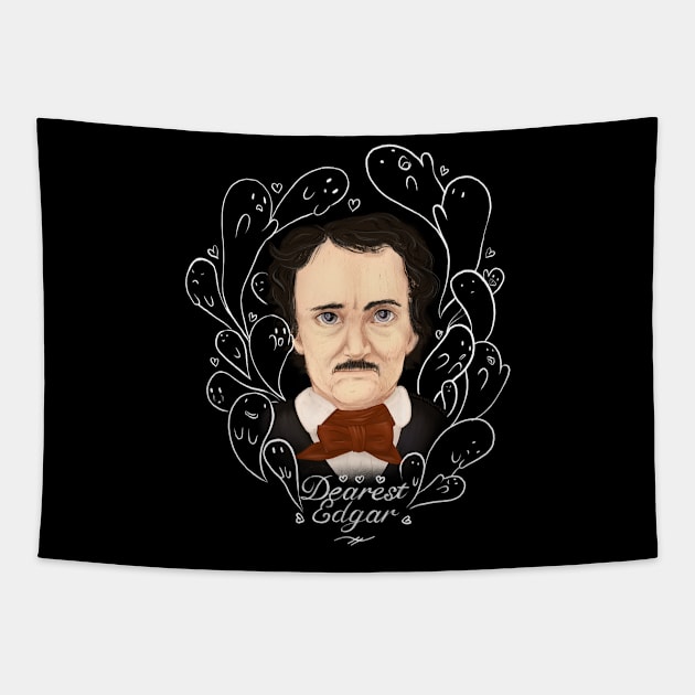 Dearest Edgar Tapestry by SarahWrightArt