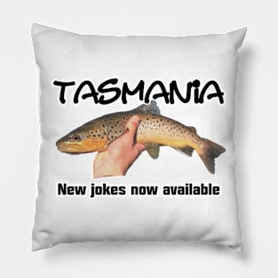 Tasmanian Trout Fishing Pillow