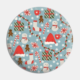 Christmas Pattern Pin