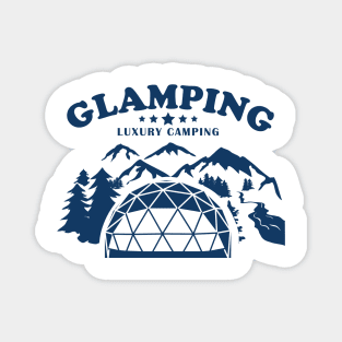 Glamping Dome Luxury Camping Magnet