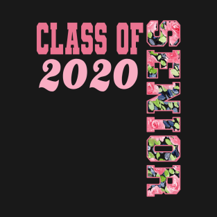 Senior Class of 2020 Floral High School Graduation Gift T-Shirt