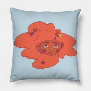 Fall Lady Pillow